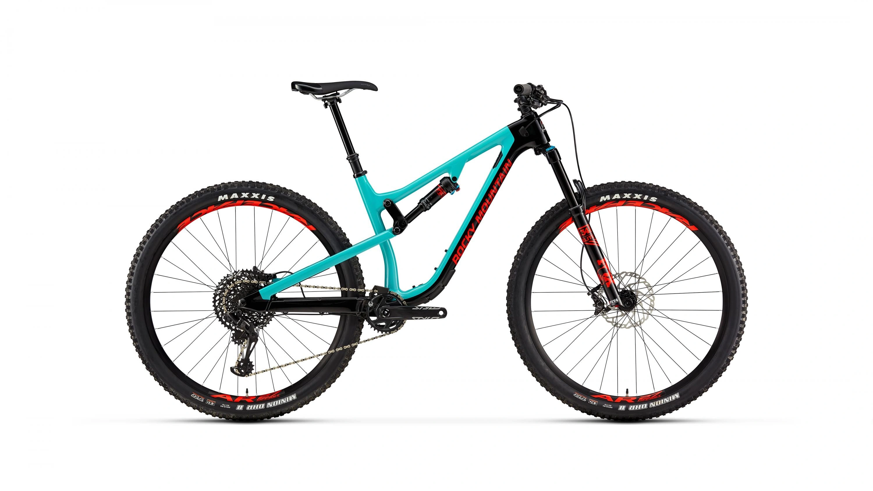 Instinct Carbon 50: Dubh & Gorm - Rothar sléibhe álainn 2019, méid mór, le haghaidh eachtraí móra!